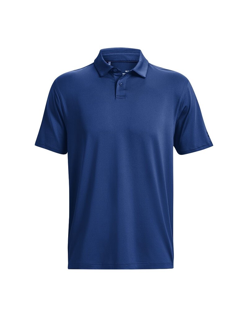 Under Armour UA CRSTBL T2G Polo - Blauw - Golfpolo - Mannen