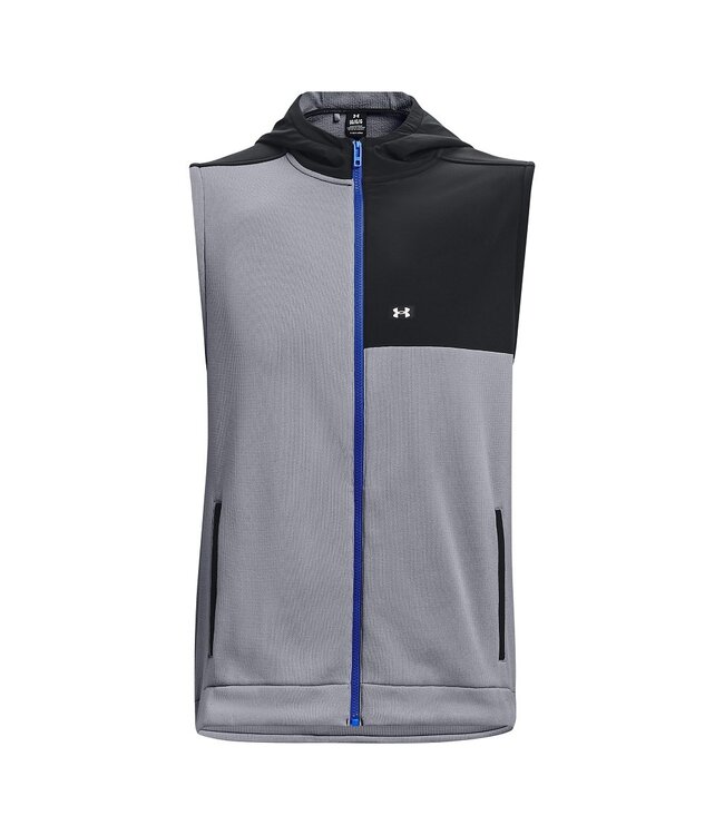 Under Armour UA Storm SweaterFleece Vest - Grijs / Licht Blauw  / Wit