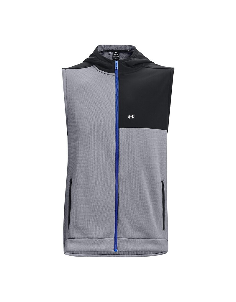 Under Armour UA Storm SweaterFleece Vest - Grijs / Licht Blauw  / Wit