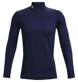 Under Armour UA CG Armour Fitted Mock // Donker Blauw // Wit