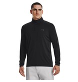 Under Armour Heren golftrui UA Playoff met korte rits - Zwart