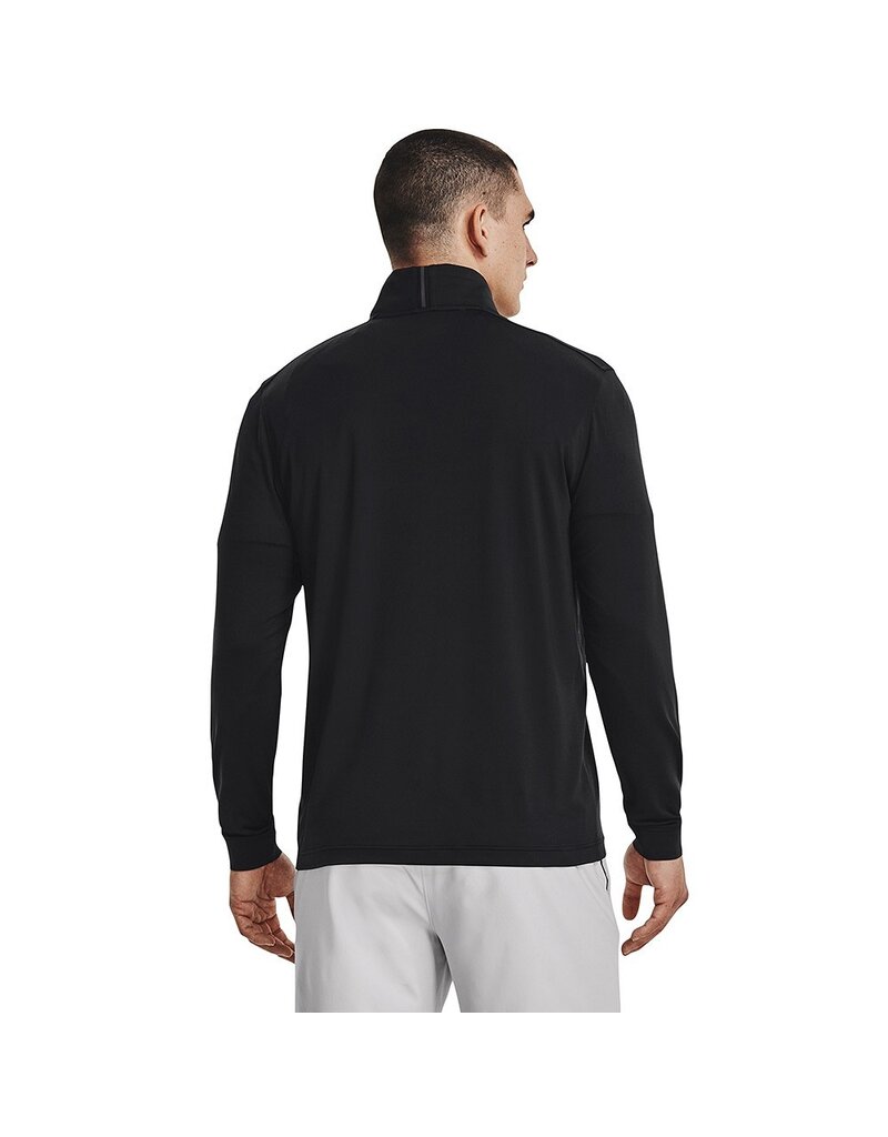 Under Armour Heren golftrui UA Playoff met korte rits - Zwart