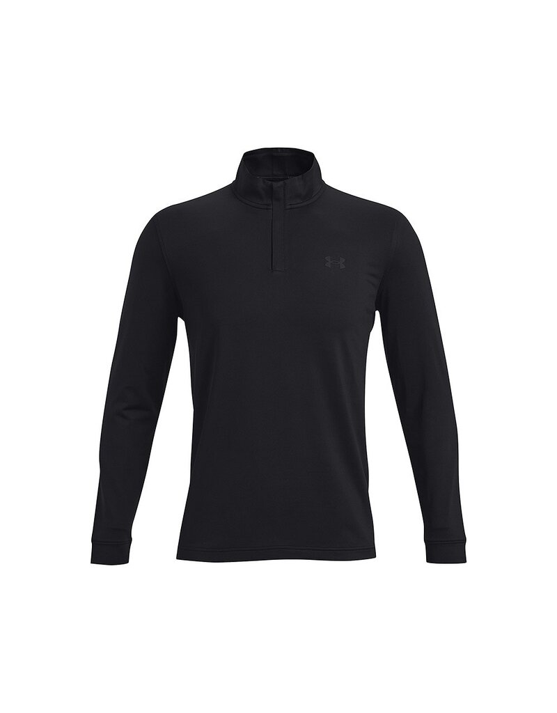 Under Armour Heren golftrui UA Playoff met korte rits - Zwart