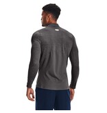 Under Armour UA CG Armour Fitted Mock // Light Heather // Zwart