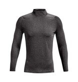 Under Armour UA CG Armour Fitted Mock // Light Heather // Zwart
