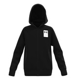 Under Armour UA Rival Terry FZ Hoodie / /  Zwart /  / Onyx Wit