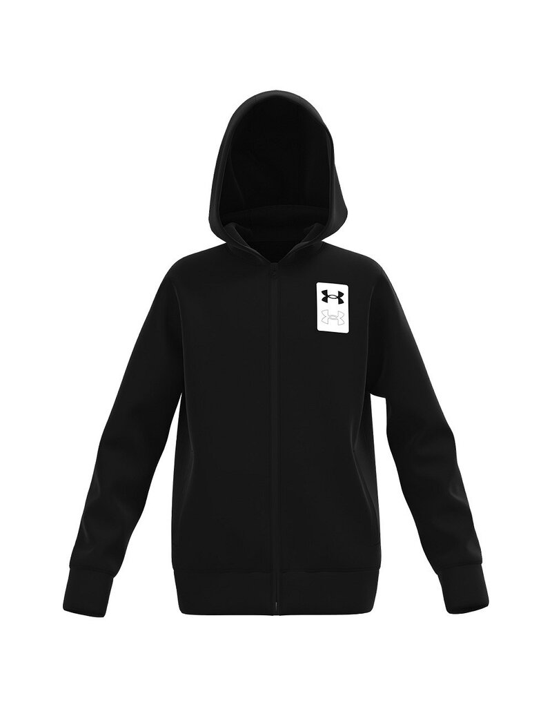 Under Armour UA Rival Terry FZ Hoodie / /  Zwart /  / Onyx Wit