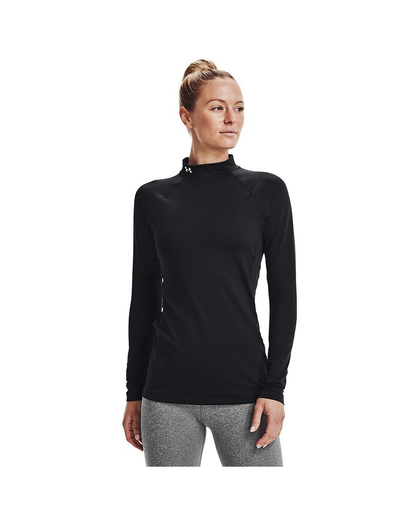 Under Armour UA Authentics Mockneck - Zwart / Baselayer / Thermo