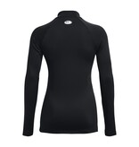 Under Armour UA Authentics Mockneck - Zwart / Baselayer / Thermo