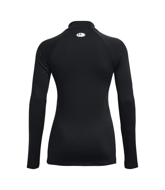 Under Armour UA Authentics Mockneck - Zwart / Baselayer / Thermo