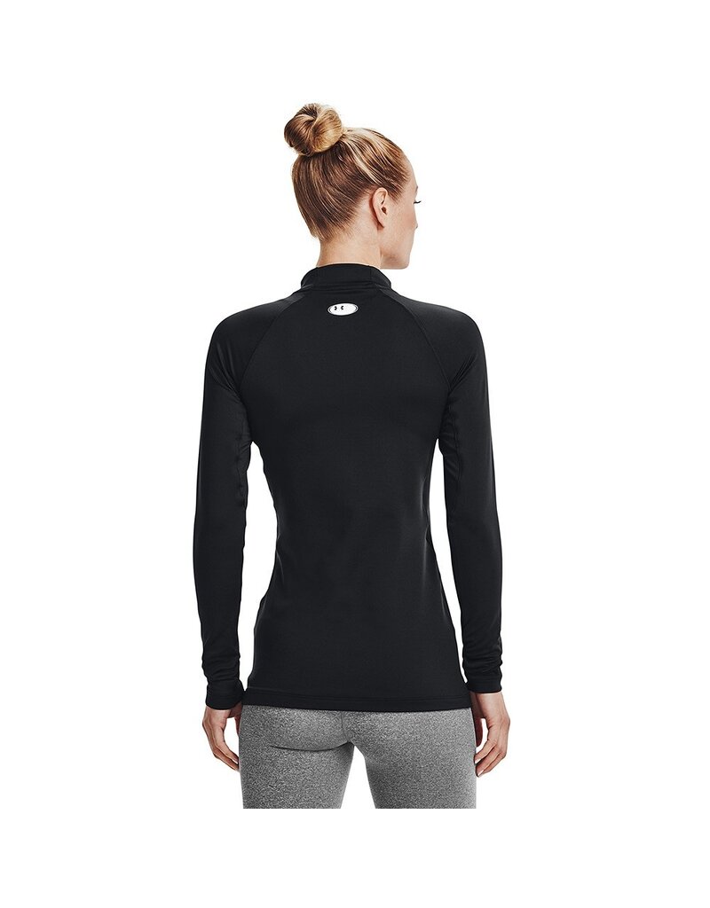 Under Armour UA Authentics Mockneck - Zwart / Baselayer / Thermo