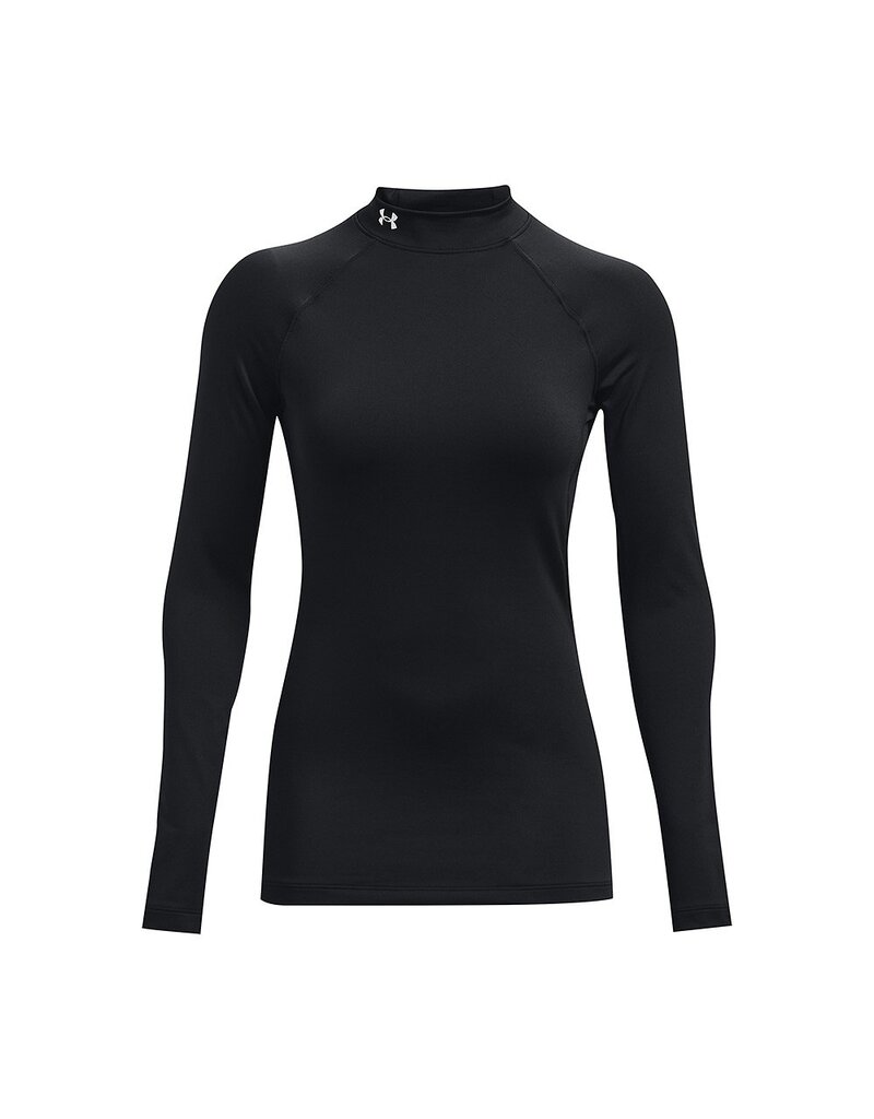 Under Armour UA Authentics Mockneck - Zwart / Baselayer / Thermo