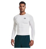 Under Armour UA HG Armor Comp LS- Blanco - Hombre