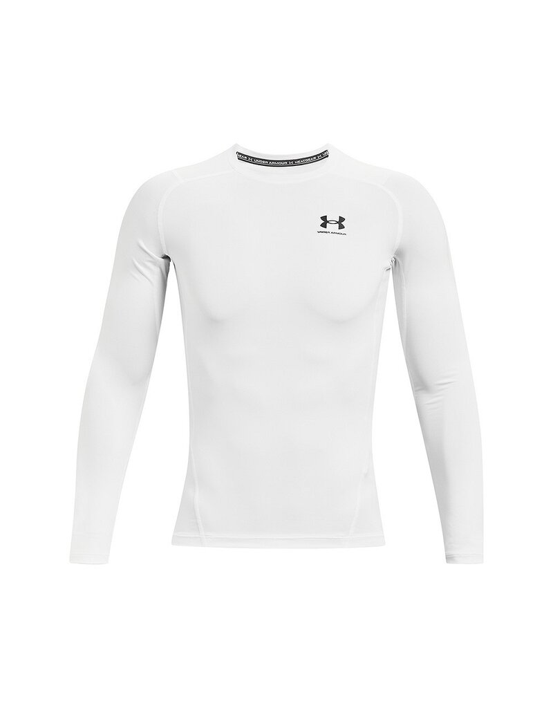 Under Armour UA HG Armor Comp LS - Blanc - Homme