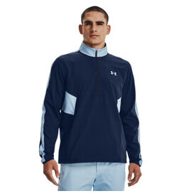 Under Armour UA Storm Windstrike HZ-Academy / Donker Blauw / Licht Blauw