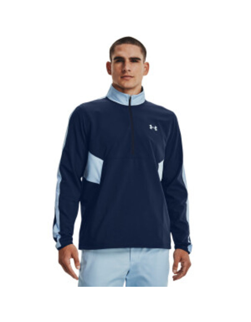 Under Armour UA Storm Windstrike HZ-Academy / Donker Blauw / Licht Blauw