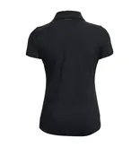 Under Armour UA Zinger Polo SS-Zwart / Licht Grijs / Metallic Zilver / Dames / Golf