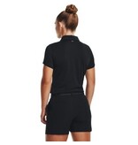 Under Armour UA Zinger Polo SS-Zwart / Licht Grijs / Metallic Zilver / Dames / Golf