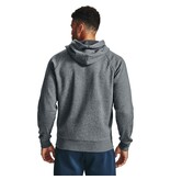 Under Armour Rival Fleece FZ Hoodie-Pitch Gray Light Heather - Men