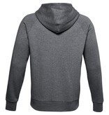 Under Armour Rival Fleece FZ Hoodie-Pitch Gray Light Heather - Men