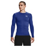Under Armour UA HG Armor Comp LS- Royal / / Blanc