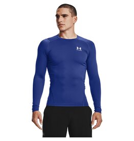 Under Armour UA HG Armor Comp LS-Royal / / Weiß