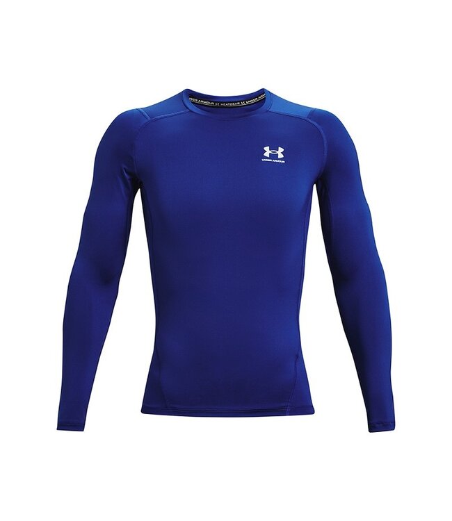 Under Armour UA HG Armor Comp LS- Royal / / Wit / / Blauw