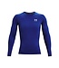 Under Armour UA HG Armor Comp LS- Royal / / Wit / / Blauw