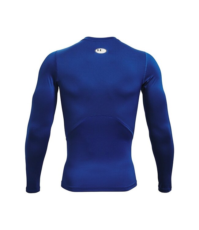 Under Armour UA HG Armor Comp LS- Royal / / Blanco