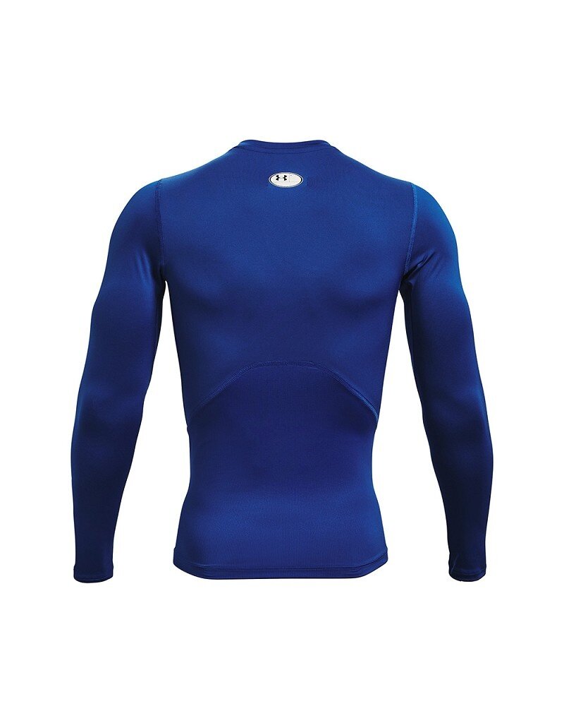 Under Armour UA HG Armor Comp LS- Royal / / Blanc