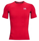 Under Armour UA HG Armor Comp SS - Rouge - Homme
