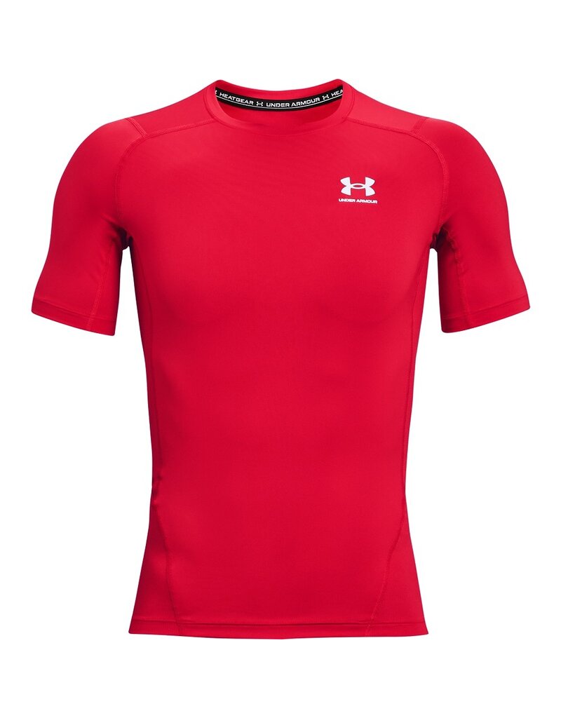 Under Armour UA HG Armor Comp SS-Rot - Männer
