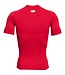 Under Armour UA HG Armor Comp SS-Rot - Männer