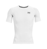 Under Armour Herenshirt HeatGear® Armour met korte mouwen - Wit