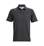 Under Armour UA T2G Printed Polo / Zwart / Wit