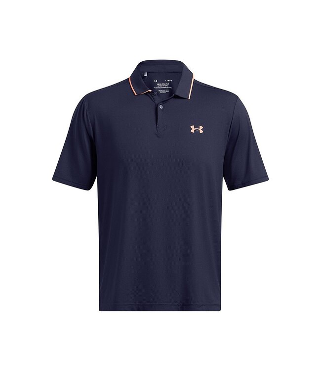 Under Armour UA Iso-Chill Polo-Donker Blauw / Oranje
