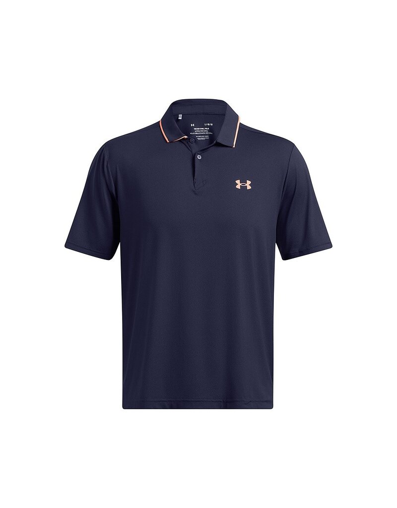 Under Armour UA Iso-Chill Polo-Donker Blauw / Oranje