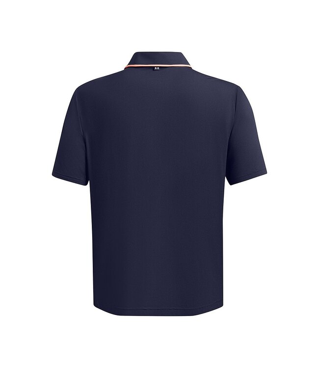 Under Armour UA Iso-Chill Polo-Donker Blauw / Oranje