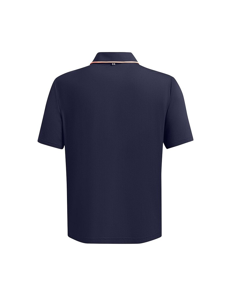 Under Armour UA Iso-Chill Polo-Donker Blauw / Oranje