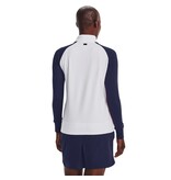 Under Armour UA Storm-tussenlaag FZ-wit / roze schok / metallic zilver