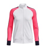Under Armour UA Storm-tussenlaag FZ-wit / roze schok / metallic zilver