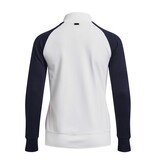 Under Armour UA Storm-tussenlaag FZ-wit / roze schok / metallic zilver