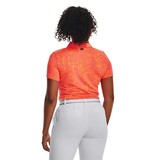 Under Armour UA Zinger Polo SL-Orange Blast / Midnight Navy / Metallic Silver