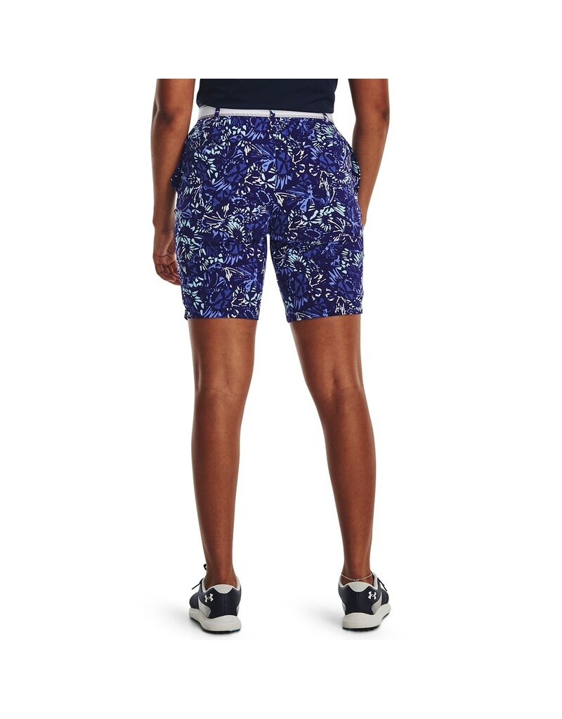 Under Armour UA Links Printed Short-Sonar Blue / Baja Blue / Metallic Silver