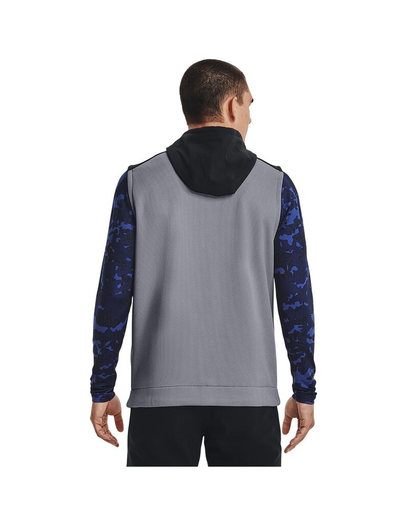 Under Armour UA Storm SweaterFleece Vest - Grijs / Licht Blauw  / Wit