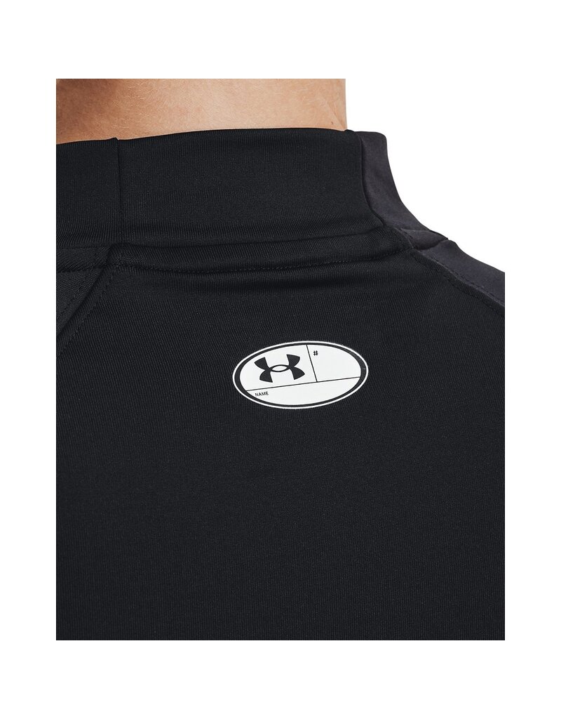 Under Armour UA Authentics Mockneck - Zwart / Baselayer / Thermo