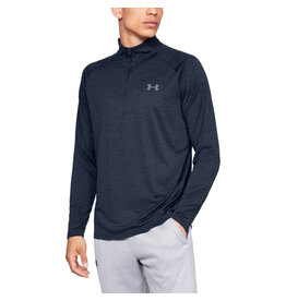 Under Armour UA Tech 2.0 1/2 Zip - Bleu Marine