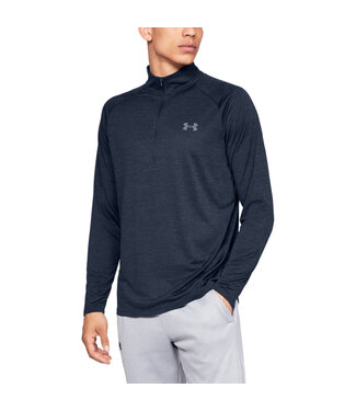 Under Armour UA Tech 2.0 1/2 Zip - Bleu Marine