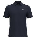 Under Armour UA T2G Pique Polo - Navy Blauw / Heren Golfpolo