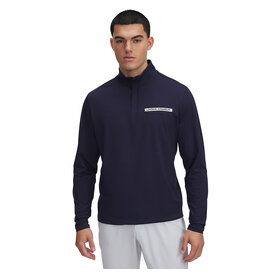 Under Armour UA T2G 1/4 Zip-Midnight Navy / Heren Golftrui